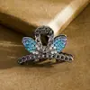 Nuevo y Elegante Pinza para el Cabello Semi-Recogido para Mujeres, Pinza Lateral Pequeña y Delicada, Pinza para Flequillo, Pinza de Garra Pequeña, Accesorio para el Cabello para la Parte Posterior de la Cabeza