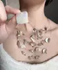 Colar Assimétrico de Múltiplas Camadas com Contas de Cristal Europeu e Americano e Conchas Estilo de Férias Personalizado Moda de Nicho Colar de Alta Qualidade para Mulheres