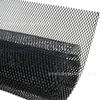Rejilla de Ventilación de Aire Grande Modificada 6X12 Red de Rejilla para Coche Agujero Pequeño Negro Rejilla de Aluminio con Forma de Diamante Universal 3X6 para Coche