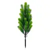Plantas Verdes Transfronteiriças, Decorações de Natal, Pinheiros e Ciprestes, Folhas de Pinheiro, Plantas Artificiais, Decoração de Paisagismo para Jardim Doméstico