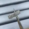 Anillo Xiangjia versión alta versión estrecha versión ancha chapado en oro de 18 quilates coco rombo anillo de diamantes pulsera tallada CNC