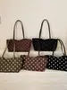 Bolso de Mujer de Lunares de Alto Valor 2026 Otoño Nuevo Moderno Bolso de Hombro Único y de Mano Ligero Versátil Bolso Tote de Gran Capacidad