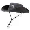 Sombrero de Vaquero Occidental para Hombre, Sombrero de Sol de Verano para Exteriores, Sombrero para Montañismo, Viajes, Pesca, Sombrero de Pescador, Secado Rápido, Transpirable, Sombrero de Protección Solar