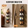 Bolsa de pendurar para armazenamento de basquete, suporte de basquete para colocar bolas na porta, suporte de futebol doméstico, suporte de armazenamento de equipamentos esportivos, bolsa de rede