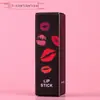 Caja de regalo para lápiz labial, caja de embalaje individual, de alta gama, exquisita, antigua, simple, negra, para cumpleaños de celebridades de Internet, caja vacía.