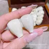 Nuevos Accesorios de Tres Vías de Fruta Marfil DIY Accesorios Culturales Pulsera Pulsera Cuentas Espaciadoras Cuerda Trenzada Colgante Accesorios Creativos