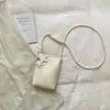 Bolso Vertical de Teléfono Ins de Moda Estilo Coreano Verano 2026 Nuevo Ligero Elegante Bolso Cruzado Billetera Sencilla para Mujer