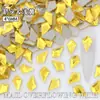 4*6mm Fondo Plano Colorido Flecha Diamante de Cristal Forma Especial Joyas para Uñas Accesorios Diamante para Uñas Portátil Material al por Mayor