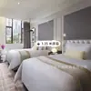 Móveis de Hotel Tulipa Quarto Padrão Conjunto Completo para Reforma de Quarto de Hóspedes Apartamento Cama Grande Cinco Estrelas Mobiliário B&B Cama de Casal Fábrica de Móveis