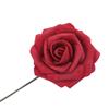 Suministros del Fabricante Cabezas de Flores de Espuma de Polietileno Teñidas, Rosas de Gradiente de Alta Simulación, Arco para el Día de San Valentín, Materiales Florales para Sostener en la Mano
