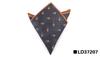 Lenço de peito Pequeno lenço quadrado Acessórios Padrão retrô masculino Flor escura Terno vermelho Lenço de bolso Novo terno de moda Acessórios da loja