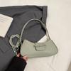 Bolsa de Axila Simples de Alto Nível Novo Estilo Feminina 2025 Verão Estilo Coreano Bolsa de Ombro Fashion Bolsa Transversal Fashion Bolsa Bagel