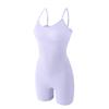 Mono Moldeador Transfronterizo de Tres Partes con Entrepierna Plana y Pierna Recta para Mujer, Traje Moldeador Ajustado para Abdomen y Cintura, Levantamiento de Glúteos Postparto, Charco