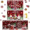 Tapetes de Cozinha de Natal Americanos, Conjunto Americano de Duas Peças de Tapetes Longos para Pés, Tapetes de Entrada, Tapetes Longos para Chão, Tapetes Absorventes para Pés
