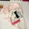 Bolso de Hombro Único para Mujer de Verano con Flor de Encaje Dulce Bolso Tote de Gran Capacidad Moderno para el Trabajo Casual Bolso de Mano Simple