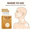Parches transfronterizos de microagujas para bronceado sin sol 7 piezas, parches de bronceado fáciles de usar para una aplicación de color uniforme sin manchar la ropa, ideales para el cuidado del bronceado en vacaciones