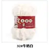 Fio de Pelo Falso Visom Fio Visom Tricô DIY Agulha de Tricô Coleira Xale Cachecol Casaco Fio Tricô à Mão