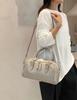 Bolsa de Ombro de Couro Bovino de Primeira Camada para Mulheres, Grande Capacidade, Bolsa de Compras Europeia e Americana da Moda, Bolsa Grande de Couro Genuíno Macio