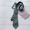 Corbata JK Rayada Color Café Vino para Mujer Corbata Rayada DK Vestido Corbata Estilo Universitario para Hombre Corbata Decorativa para Niña Estilo Japonés