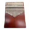 Piano de pulgar Kalimba de 17 notas Piano de dedos de 17 notas 10 notas 17 notas Piano de tablero sólido de una sola tabla Transfronterizo