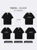 Camiseta de Algodão Pesado 240G Gola Redonda Cor Sólida Camiseta Base Camiseta Roupa de Trabalho Manga Curta Camiseta Masculina Personalização