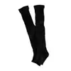 Calcetines blancos holgados para mujer, primavera y otoño, calcetines sin pie de raya vertical estilo Miu para ballet, calcetines largos lisos para pantorrilla estilo japonés