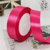 Cinta de Poliéster de 2.5 cm 22 m Cinta para Envolver Regalos Cinta para Empaquetar Pasteles Decoración de Ramo de Flores