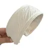 Diadema Ancha de Color Sólido Estilo Retro Coreano con Diseño Único, Tacto de Alta Gama, Adecuada para Lavarse la Cara y Cubrir la Línea del Cabello, Diadema Versátil