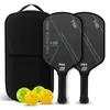 Remos de Pickleball de Fibra de Carbono T700 Transfronterizos Set Completo Raqueta de Pickleball Personalizada