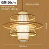 Lâmpada de Bambu Lustre de Bambu Lâmpada de Hospedagem Celebridade da Internet Layout de Sala de Chá Decoração Artística de Bambu Zen Lâmpadas de Restaurante para Hóspedes Moderno Simples