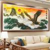 Fabricantes de Bordado a Punto de Cruz en Douyin, Kuaishou y Xiaohongshu Ofrecen Dropshipping de los Nuevos Modelos 2026 de Bordado con Hilo para Decoración de Sala de Estar, con Grandes Planes de Expansión