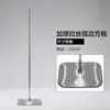 Accesorios para Soporte de Modelo: Plato Cuadrado de Acero Inoxidable Engrosado Famoso en Internet, Base Triangular con Ruedas Universales para Exhibición de Modelos
