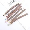Lápices de Madera Natural para Dibujo Infantil, Bolígrafos de Regalo para Manualidades, Bolígrafos Originales de Madera de Rama de Pino, Seis Colores Disponibles para Garabatear