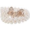 Cinturón de perlas Cinturón decorativo de alta calidad estilo coreano para mujer Cadena de cintura ceñida a la cintura que combina con todo Vestido Camisa Cinturón elástico