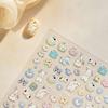 Pegatinas para uñas Tomoni finas y resistentes, explosivas, de papelería japonesa, para niños, con diseño de grafiti y conejo, para joyería.