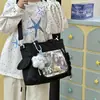 Otoño 2026 Nuevo Estilo Japonés Bolsa Ita Gran Capacidad Bolso de Hombro Cruzado Estudiante de Anime Viajero Versátil Bolso de Lona