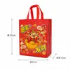 Bolsa de Regalo de la Suerte de Año Nuevo Bolsa de Embalaje Bolsa Tote Bolsa para Pasteles de Luna Tabaco y Alcohol Bolsa de Regalo Frutos Secos Snacks de Frutas Regalo Presente