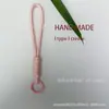 Nuevo Estilo Pulsera Trenzada Anudada para Teléfono Llavero Corto Anti-Pérdida Correa de Muñeca para Taza de Agua Accesorios Versátiles de Dopamina Venta al por Mayor