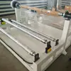 Máquina enrolladora totalmente automática, enrollado de rollo de película de precisión con tensión constante servo controlada, cambio automático de rollo, desenrollado y corte automático