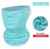 Mascarilla de Verano para Ciclismo Bufanda Protector Solar Deportes al Aire Libre Set de Cuello Bufanda Facial Transpirable con Gancho para la Oreja Bufanda Transfronteriza