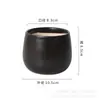 Vaso de Flores Cerâmica Phalaenopsis Especial Acessível Luxo High-End Criativo Simples Decoração de Mesa para Casa Vaso de Flores Decorativo