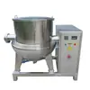 Caldera Vertical con Camisa de Vapor, Caldera de Mezcla con Eje Horizontal de Acero Inoxidable, Caldera de Hervir Azúcar Calentada por Vapor, Caldera con Camisa para Mezcla de Alta Viscosidad