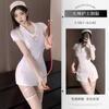 Xianyi Lencería Sexy Diablito Oscuro Halloween Pura Tentación Uniforme de Enfermera Tentación Nightclub Ropa Sexy para Mujer 8035