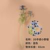 Simulação 3D crisântemo selvagem camomila nórdica decorativo pequena Margarida flores artificiais enfeites mesa pequeno fresco simulação flores atacado