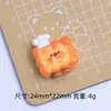 Brinquedo de Comida Fofo Chef Bun Desenho Animado Acessórios de Joias DIY Cola de Creme Resina Pequenos Acessórios Pacote de Material para Presilha de Cabelo