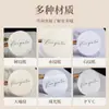 Pegatinas de Sellado Personalizadas, Pegatinas Adhesivas, Caja de Avión Caja de Regalo, Caja de Embalaje Express, Logotipo de Marca, Pegatinas de Sellado de Papel con Patrón de Árbol