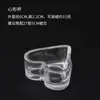 Vela Feita à Mão Suporte de Vela de Vidro Embossado Aromaterapia Sem Fogo Embalagem Mongol Decoração Copo Vazio de Cristal Recipiente Redondo Transparente