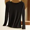 E-commerce Transfronteiriço Europeu e Americano Atacado Roupas de Outono Femininas Tamanho Plus MM Gordinhas 200 Jin Camada Base Manga Longa Top Pijama Verão Fino
