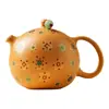Tetera de Arcilla Dorada Arena Morada Modelo Nuevo 2026 Separación Té-Agua Tetera Individual Tetera Xishi Set de Té Kung Fu de Uso Doméstico de Gama Alta