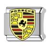 2025 Pulsera Personalizada Creativa Módulo Serie de Logos de Coche DIY Desmontable Acero de Titanio Módulo Italiano Pulsera Elástica